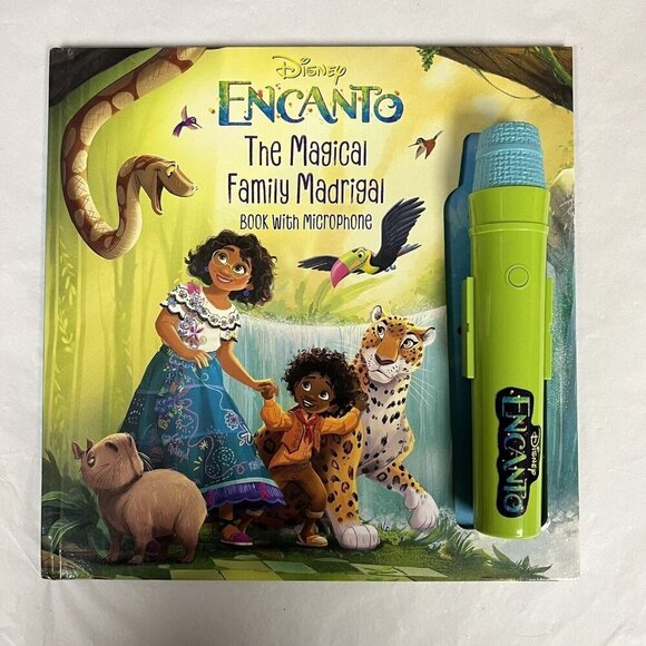 Disney Encanto The Magical Family Madrigal Book Reynoso Naibe Hardback Mic - Picture 2 of 6